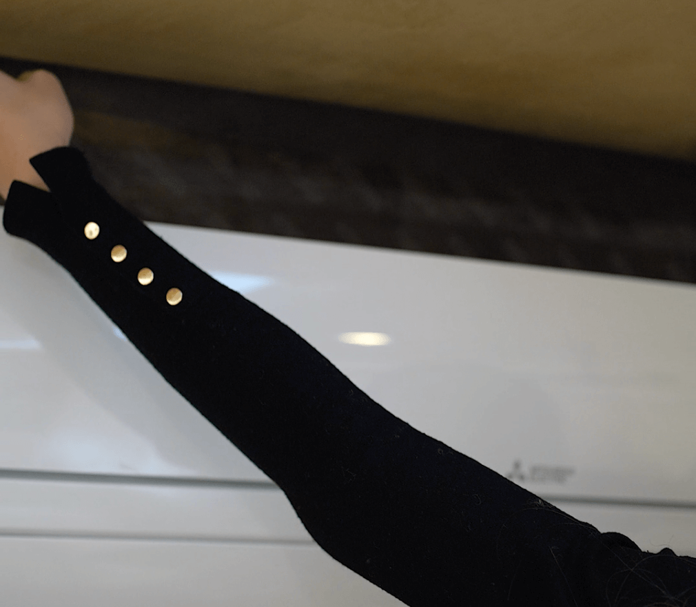 поставяне на филтър за климатик